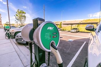 Electric car charging stations